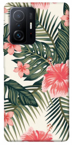 Чехол Tropic flowers для Xiaomi 11T