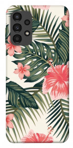 Чехол Tropic flowers для Galaxy A13 4G