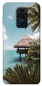 Чехол Тропический остров для Xiaomi Redmi Note 9