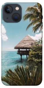 Чехол Тропический остров для iPhone 13 mini