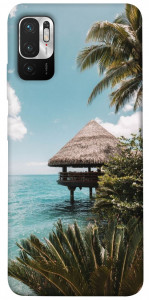 Чехол Тропический остров для Xiaomi Redmi Note 10 5G
