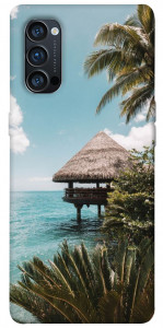 Чехол Тропический остров для Oppo Reno 4 Pro 5G