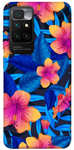 Чехол Цветочная композиция для Xiaomi Redmi 10
