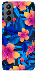 Чехол Цветочная композиция для Galaxy S21 FE