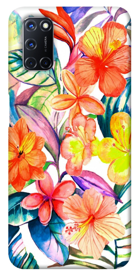 

Чохол Квітковий коктейль для Oppo A72 1358374