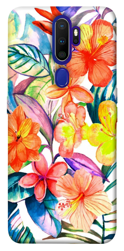 

Чехол Цветочный коктейль для Oppo A5 (2020) 1358376