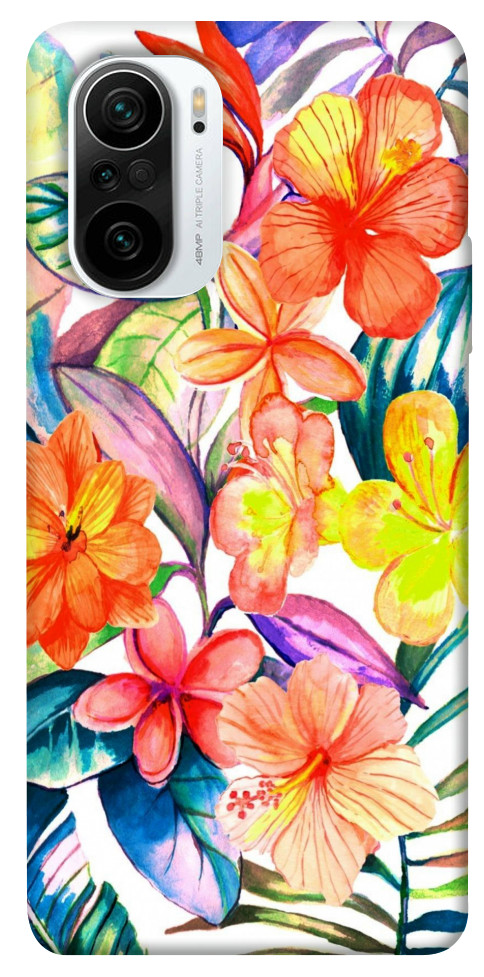 

Чехол Цветочный коктейль для Xiaomi Mi 11i 1358396