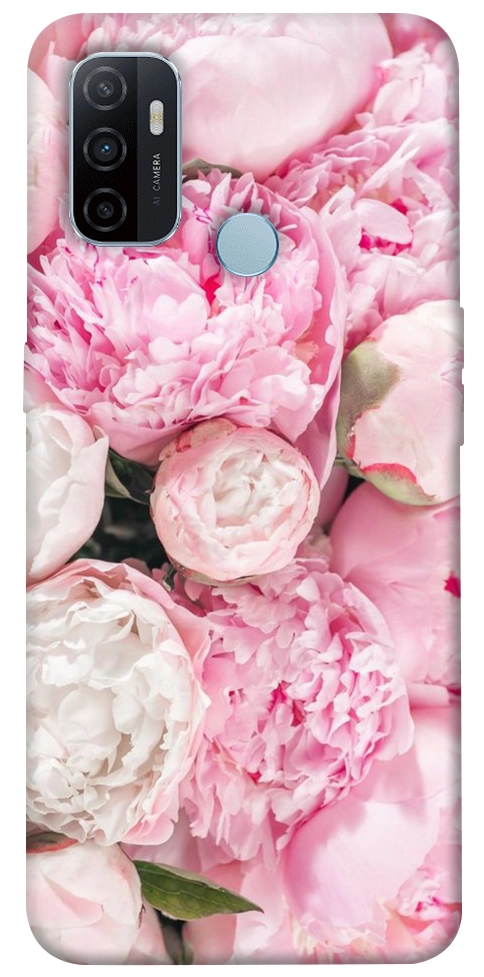 Чехол Pink peonies для Oppo A32