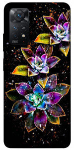 Чехол Flowers on black для Xiaomi Redmi Note 11 Pro