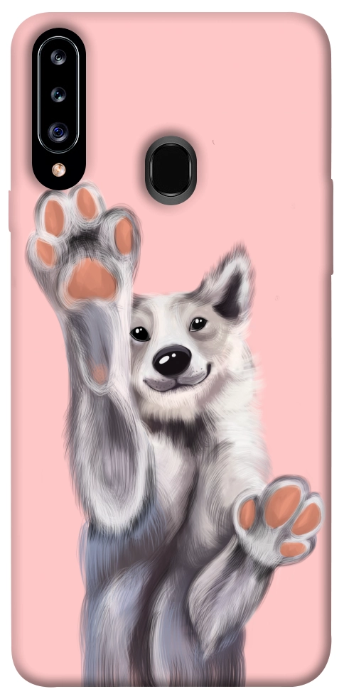 Чохол Cute dog для Galaxy A20s (2019)