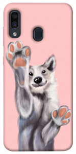 Чехол Cute dog для Samsung Galaxy A30