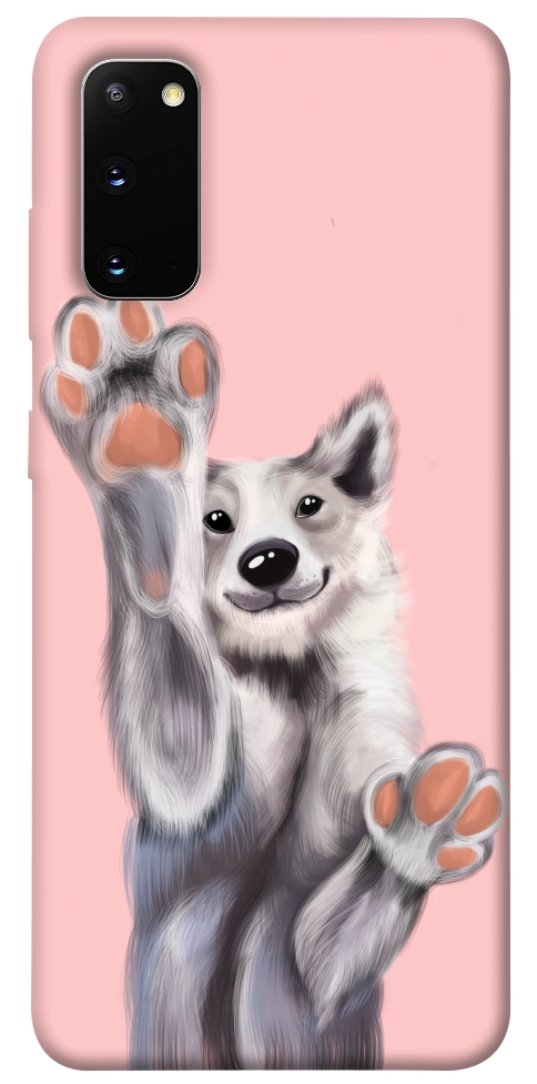 Чехол Cute dog для Galaxy S20 (2020)