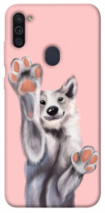 Чехол Cute dog для Galaxy M11 (2020)