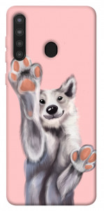 Чехол Cute dog для Galaxy A21