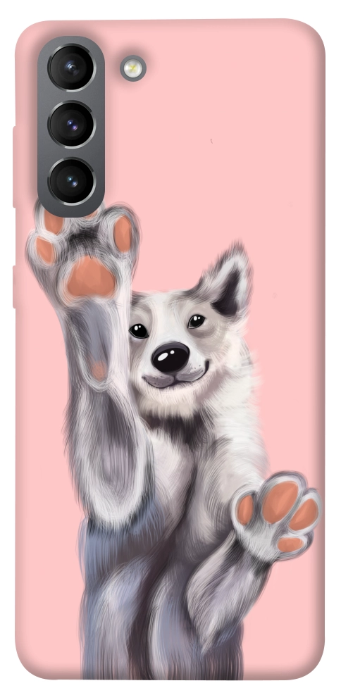 Чехол Cute dog для Galaxy S21