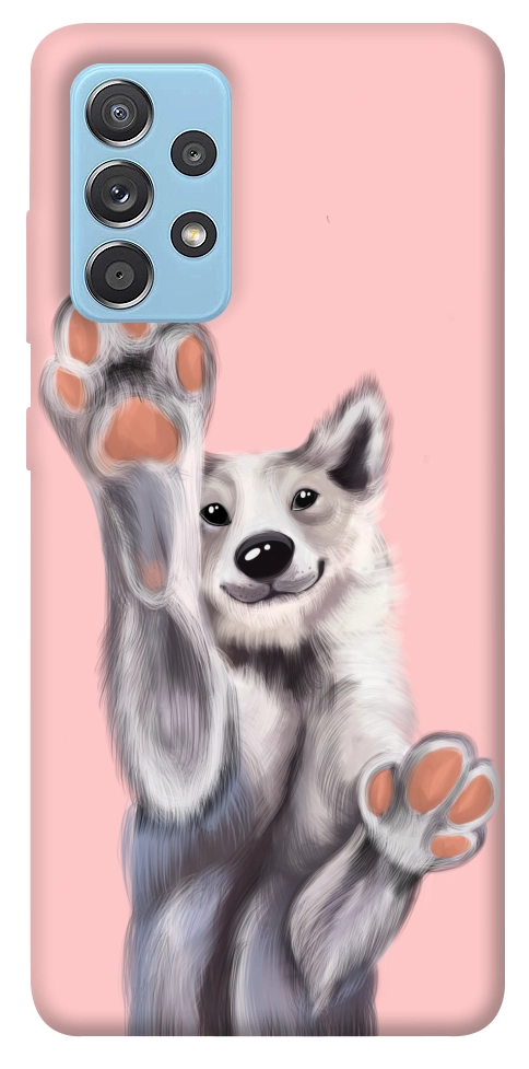 Чехол Cute dog для Galaxy A52