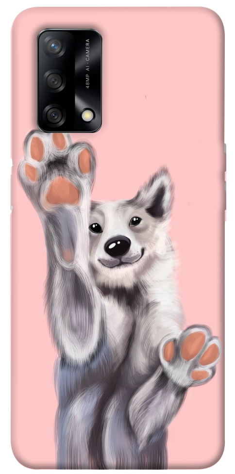 Чехол Cute dog для Oppo A74 4G