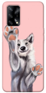 Чохол Cute dog для Oppo A74 4G