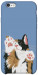 Чехол Funny cat для iPhone 6