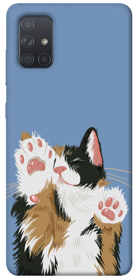 Чохол Funny cat для Galaxy A71 (2020)