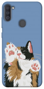 Чохол Funny cat для Galaxy A11 (2020)