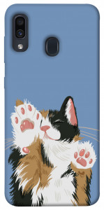 Чохол Funny cat для Samsung Galaxy A30
