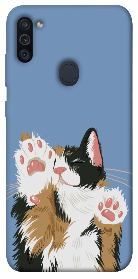 Чохол Funny cat для Galaxy M11 (2020)