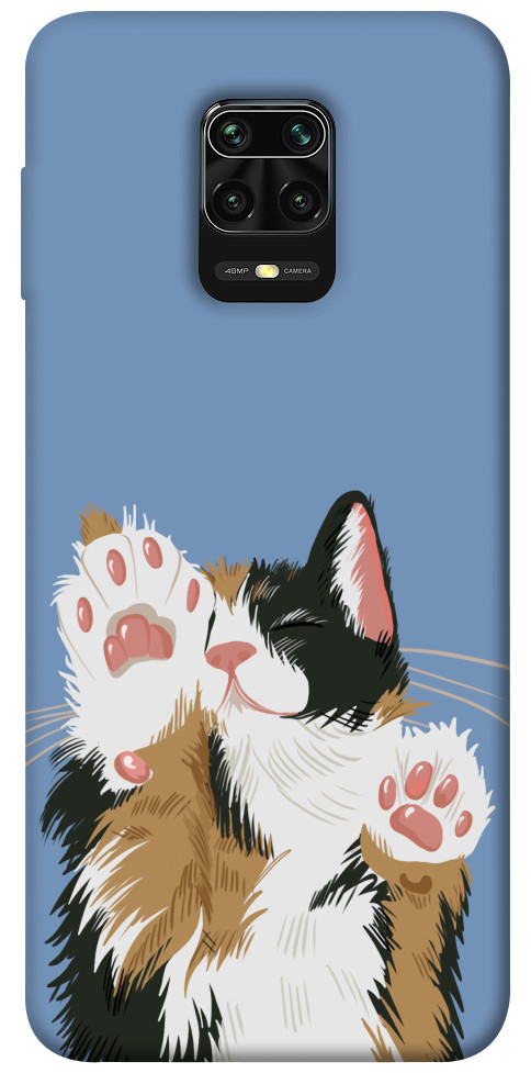 Чохол Funny cat для Xiaomi Redmi Note 9 Pro