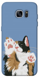 Чехол Funny cat для Galaxy S7 Edge