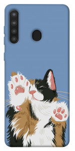 Чехол Funny cat для Galaxy A21