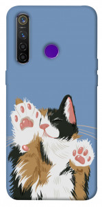 Чехол Funny cat для Realme 5 Pro