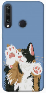 Чохол Funny cat для Huawei Y6p