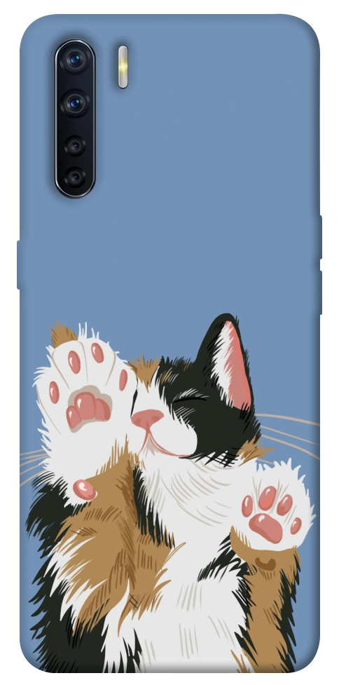 Чехол Funny cat для Oppo A91