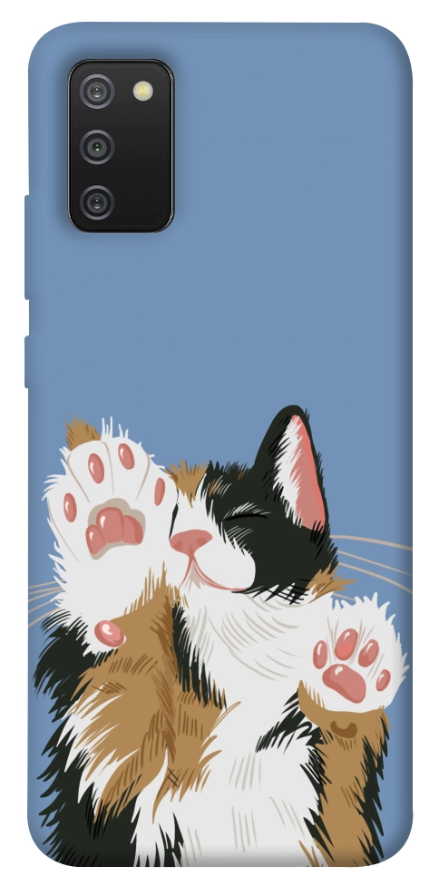 Чохол Funny cat для Galaxy A02s