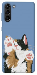 Чохол Funny cat для Galaxy S21+