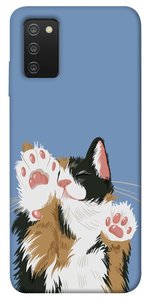 Чохол Funny cat для Galaxy A03s