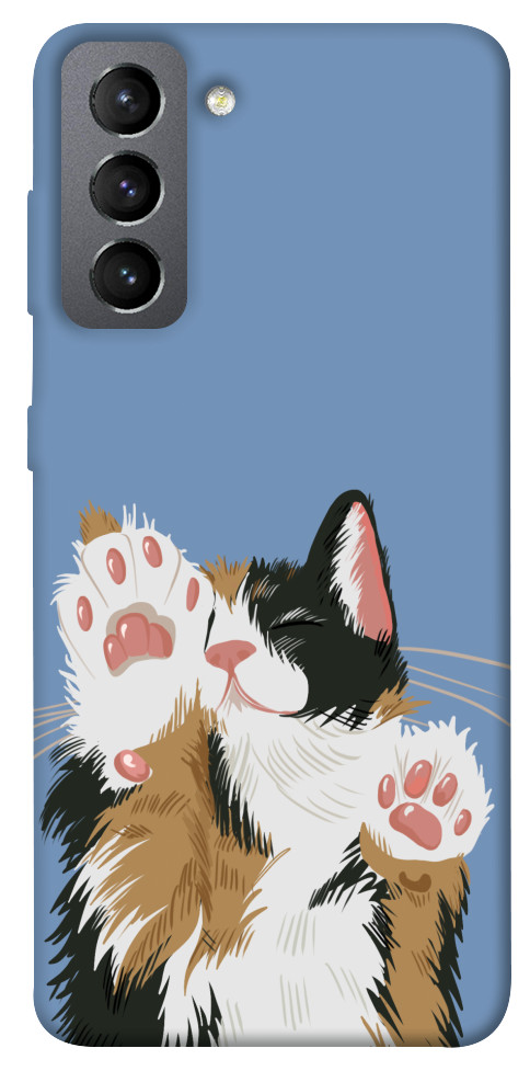 Чохол Funny cat для Galaxy S21 FE