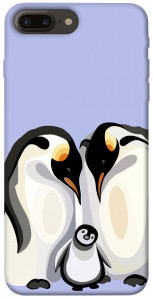 Чохол Penguin family для iPhone 7 plus (5.5'')