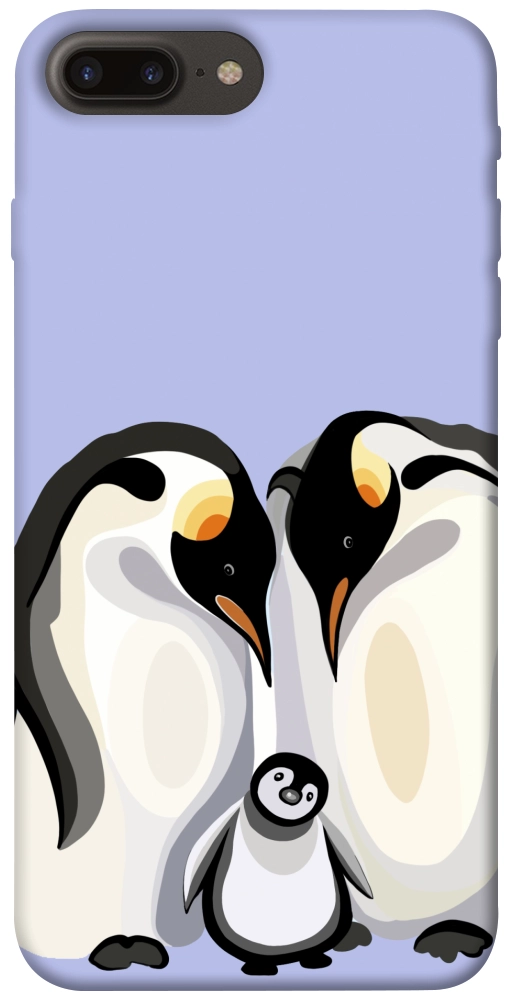 Чохол Penguin family для iPhone 7 Plus