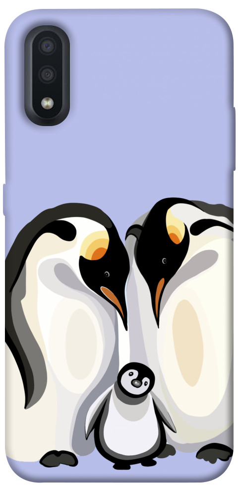 Чохол Penguin family для Galaxy A01