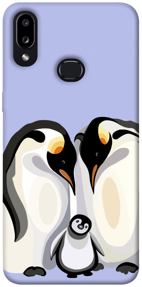 Чехол Penguin family для Galaxy A10s (2019)