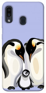 Чохол Penguin family для Samsung Galaxy A30