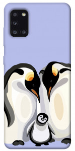 Чехол Penguin family для Galaxy A31 (2020)