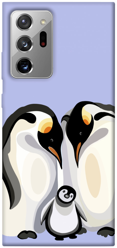 Чехол Penguin family для Galaxy Note 20 Ultra