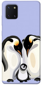 Чехол Penguin family для Galaxy Note 10 Lite (2020)