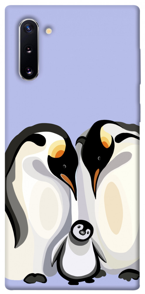 Чохол Penguin family для Galaxy Note 10 (2019)