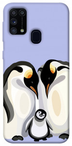 Чехол Penguin family для Galaxy M31 (2020)