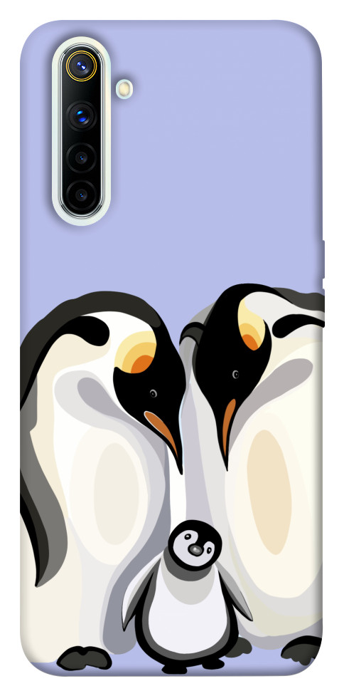 Чохол Penguin family для Realme 6