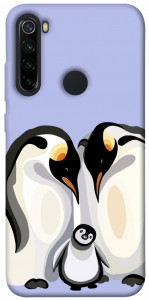 Чохол Penguin family для Xiaomi Redmi Note 8