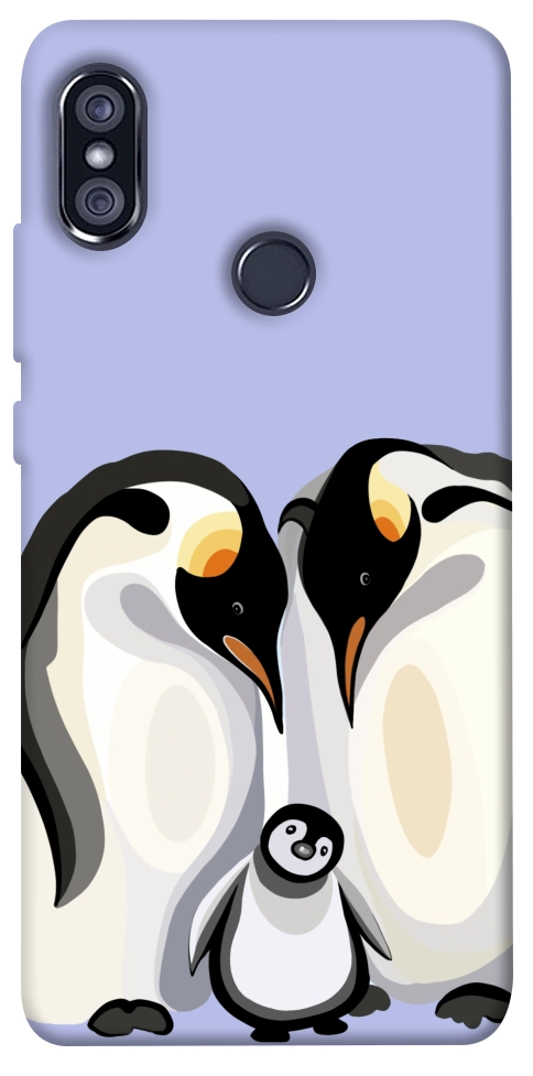 Чохол Penguin family для Xiaomi Redmi Note 5 (Dual Camera)